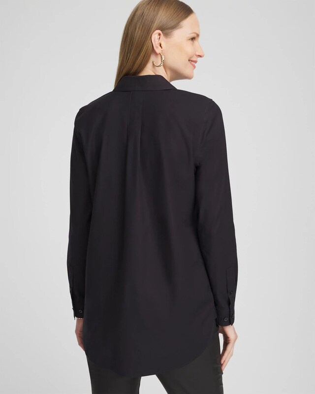No Iron Mixed Animal Print Tunic - image 3